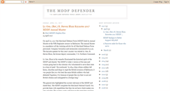 Desktop Screenshot of mddfdefender.blogspot.com