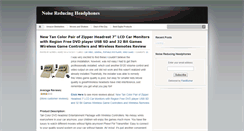 Desktop Screenshot of noise-reducingheadphones.blogspot.com