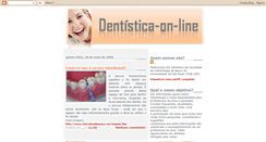 Desktop Screenshot of dentistica-on-line.blogspot.com