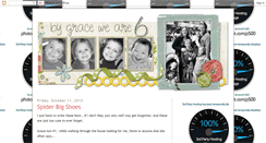 Desktop Screenshot of bygracewearesix.blogspot.com