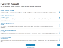 Tablet Screenshot of fysiurgisk-massage.blogspot.com