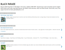 Tablet Screenshot of black-2parade.blogspot.com