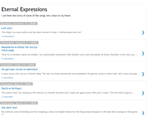 Tablet Screenshot of eternallyrics.blogspot.com