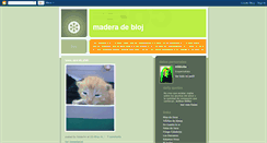 Desktop Screenshot of maderadebloj.blogspot.com