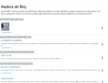 Tablet Screenshot of maderadebloj.blogspot.com