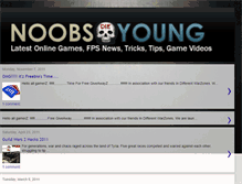 Tablet Screenshot of noobsdieyoung.blogspot.com