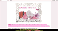 Desktop Screenshot of iltemporitrovatodiantonella.blogspot.com