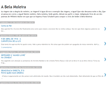 Tablet Screenshot of a-bela-moleira.blogspot.com