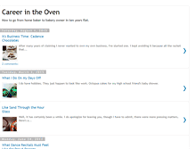 Tablet Screenshot of careerintheoven.blogspot.com