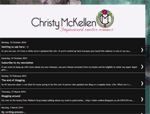 Tablet Screenshot of christymckellen.blogspot.com