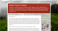 Desktop Screenshot of kasperfamilyiceland.blogspot.com