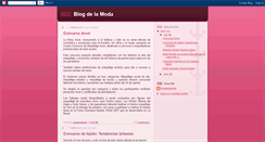 Desktop Screenshot of blogdelamoda.blogspot.com