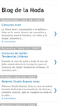 Mobile Screenshot of blogdelamoda.blogspot.com