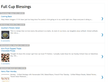 Tablet Screenshot of fullcupblessings.blogspot.com