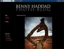 Tablet Screenshot of bennyhaddad.blogspot.com