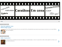 Tablet Screenshot of caraubasemcena.blogspot.com