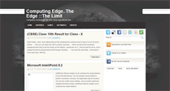 Desktop Screenshot of computing-edge.blogspot.com