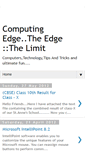 Mobile Screenshot of computing-edge.blogspot.com