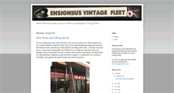 Desktop Screenshot of ensignvintagebuses.blogspot.com