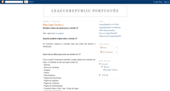 Desktop Screenshot of leaguerepublic-portugues.blogspot.com