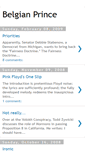 Mobile Screenshot of belgianprince.blogspot.com