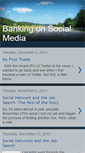Mobile Screenshot of bankingonsocialmedia.blogspot.com