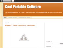 Tablet Screenshot of portablecool.blogspot.com