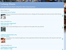 Tablet Screenshot of lubangdunia.blogspot.com