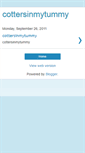 Mobile Screenshot of cottersinmytummy.blogspot.com