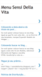 Mobile Screenshot of menu-sensidellavita.blogspot.com