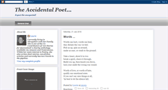Desktop Screenshot of laurie-theaccidentalpoet.blogspot.com