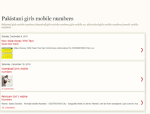 Tablet Screenshot of mobilenumberpk.blogspot.com