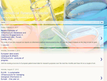 Tablet Screenshot of biomedres.blogspot.com