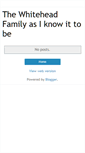 Mobile Screenshot of misswhiteheadfamily.blogspot.com