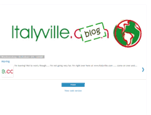 Tablet Screenshot of italyville.blogspot.com