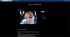 Desktop Screenshot of billydurham.blogspot.com