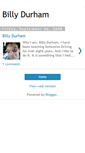 Mobile Screenshot of billydurham.blogspot.com
