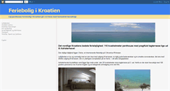 Desktop Screenshot of ferielejlighed-i-kroatien.blogspot.com