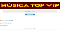 Tablet Screenshot of musicatopvip.blogspot.com