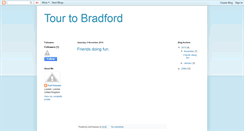 Desktop Screenshot of bradordtour.blogspot.com