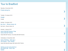 Tablet Screenshot of bradordtour.blogspot.com