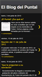 Mobile Screenshot of elblogdelpuntal.blogspot.com