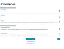 Tablet Screenshot of ammabaghawan.blogspot.com