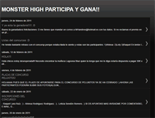 Tablet Screenshot of lapaginaoficialdemonsterhigh.blogspot.com