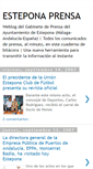 Mobile Screenshot of esteponaprensa.blogspot.com