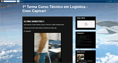 Desktop Screenshot of logistica-capivari.blogspot.com