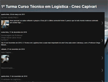 Tablet Screenshot of logistica-capivari.blogspot.com