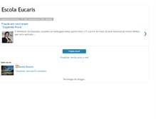 Tablet Screenshot of escolaeucaris.blogspot.com