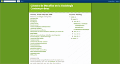 Desktop Screenshot of desafiosdelasociologiacontemporanea.blogspot.com