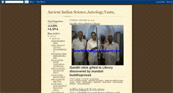 Desktop Screenshot of ancientindia4u.blogspot.com